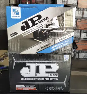 Jp 12v 75ahs Battery for Salon Cars.