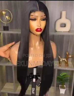 20inch 100% Human Hair Bone Straight Wig- 180 Density