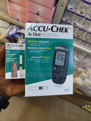 Accu Chek Machine - Strip - Guide