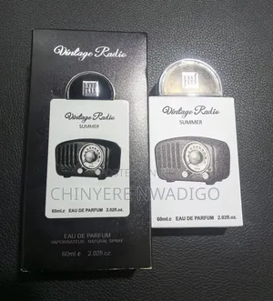 Vintage Radio Perfume (Black) 60ml- Long Lasting/Bold Fragrance