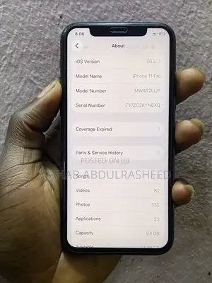 Apple iPhone 11 Pro 64 GB Black
