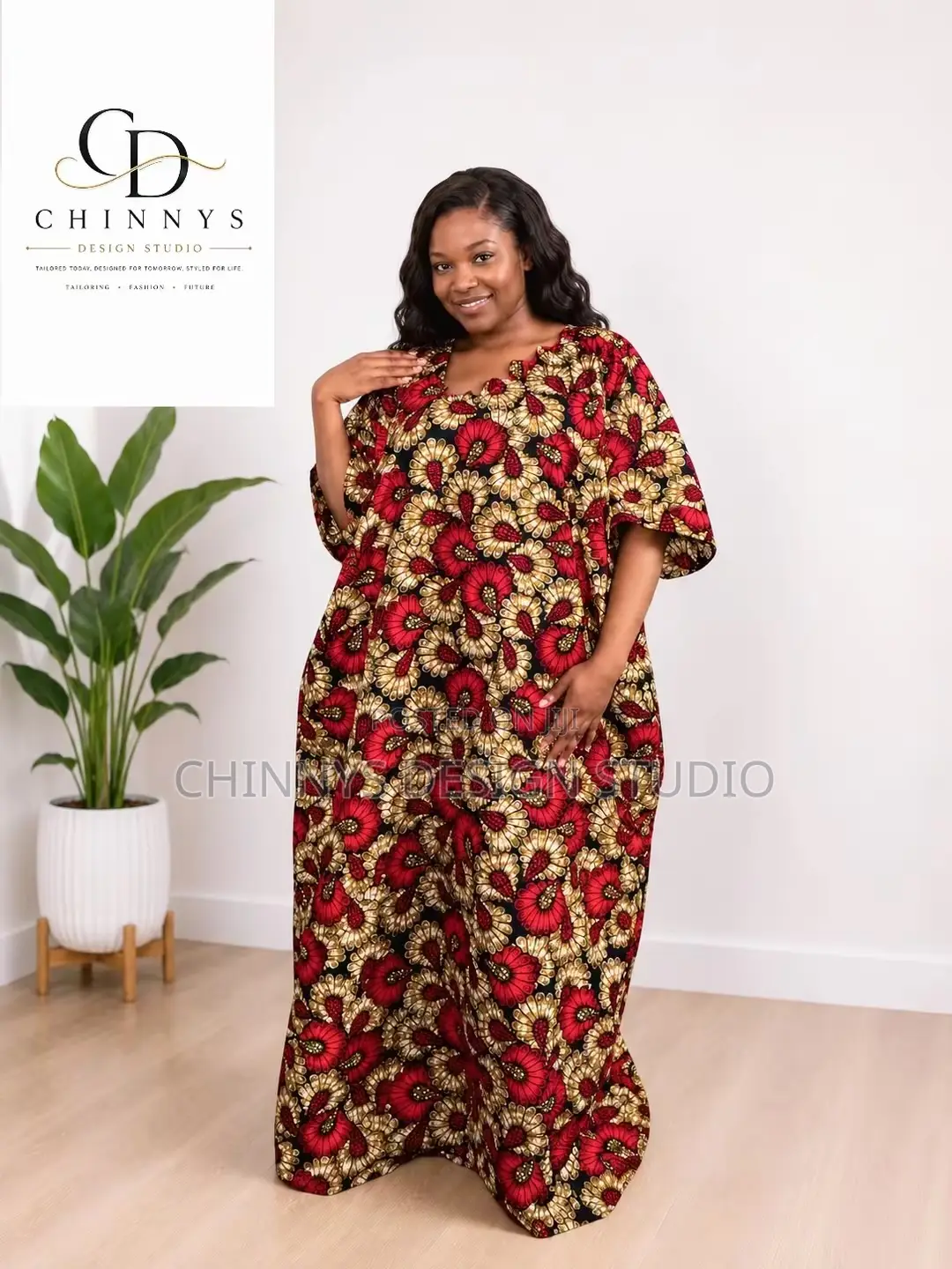 Asymmetric Neckline Bubu