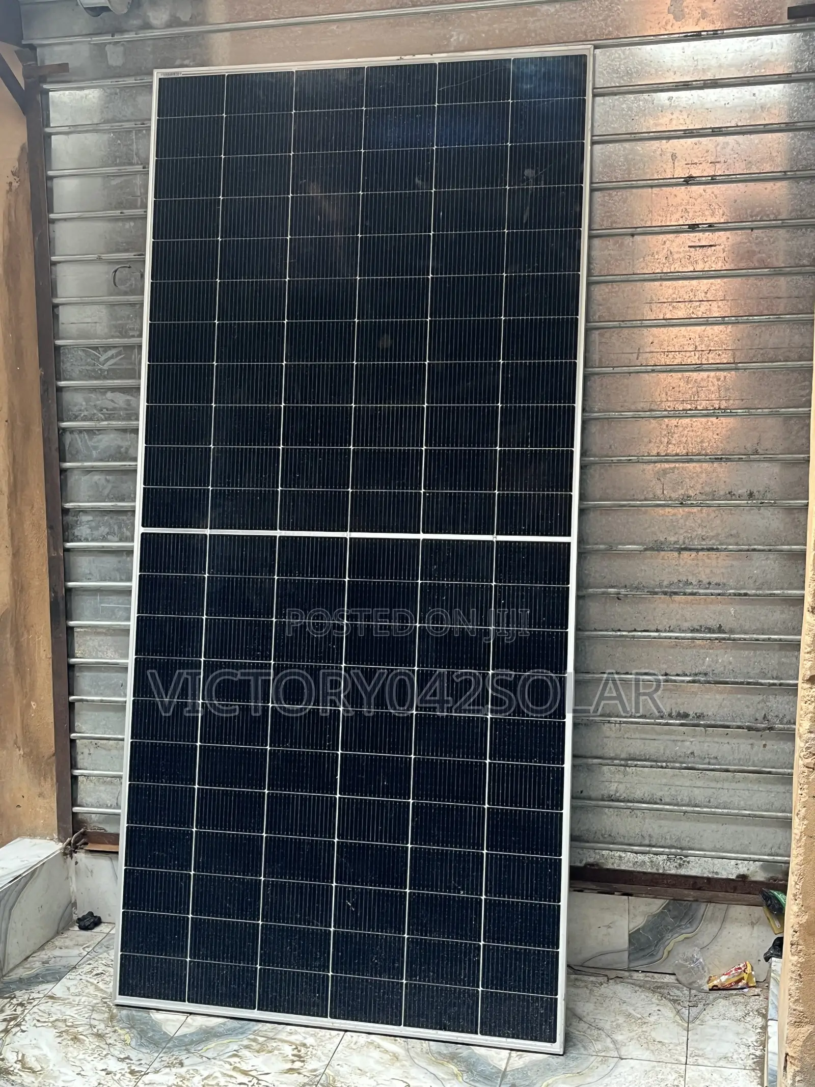 650w Bificial Panel Grade a Available Dm