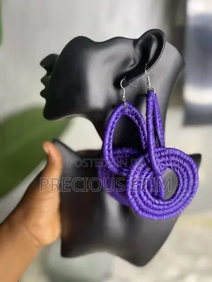 Raffia Earrings