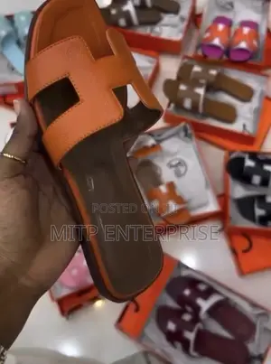 Hermes Oran Slippers