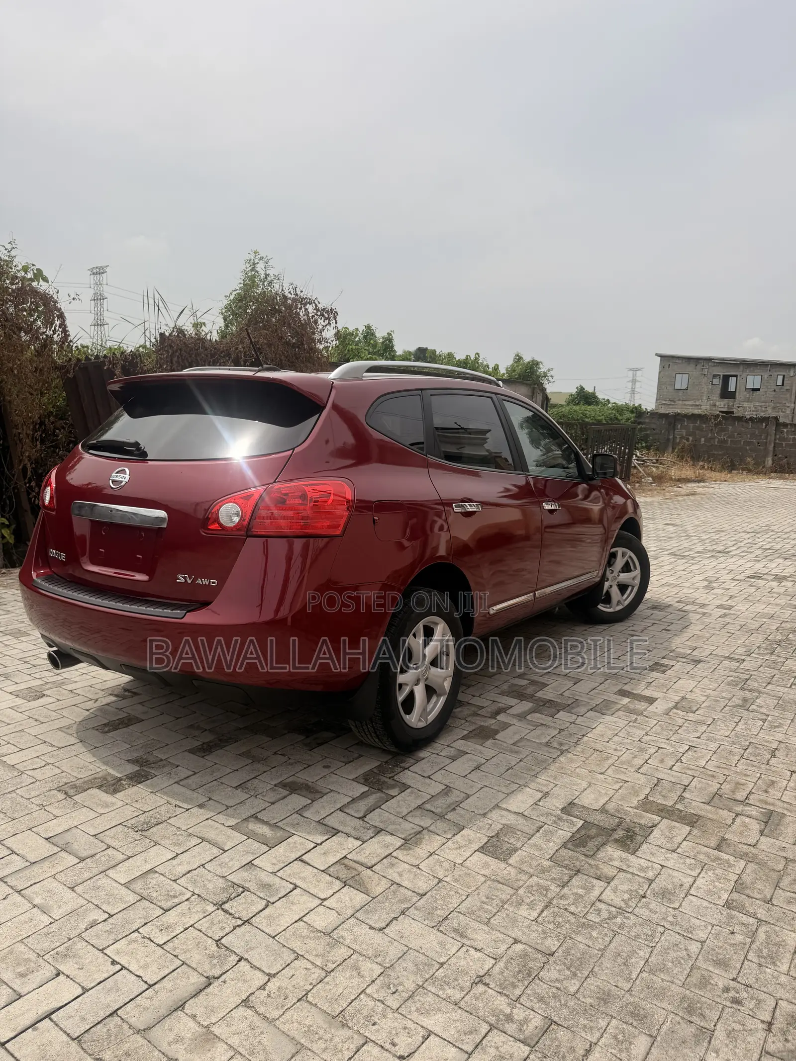 Nissan Rogue SV 2011 Red