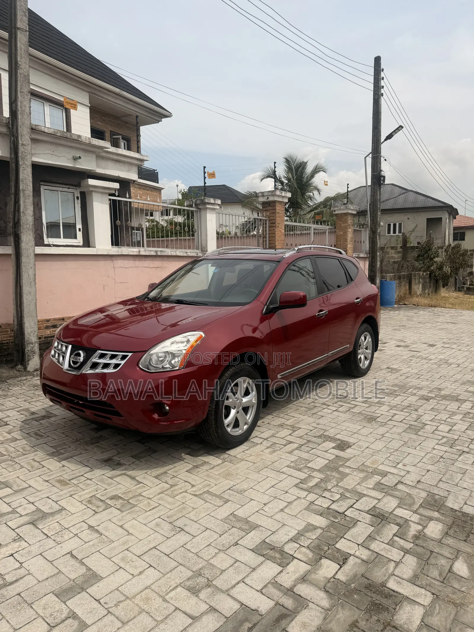 Nissan Rogue SV 2011 Red