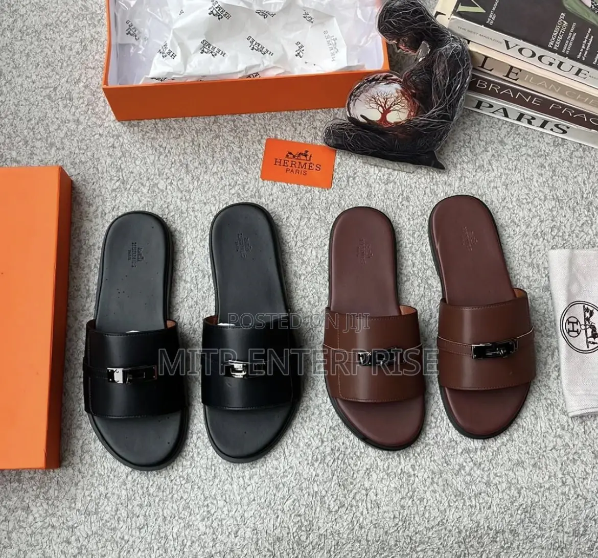 Hermes Oran Slippers