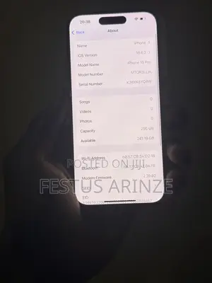 Apple iPhone 15 Pro 256 GB Black