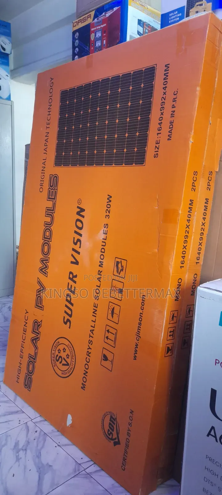 Super Vision Solar Panel 320watts