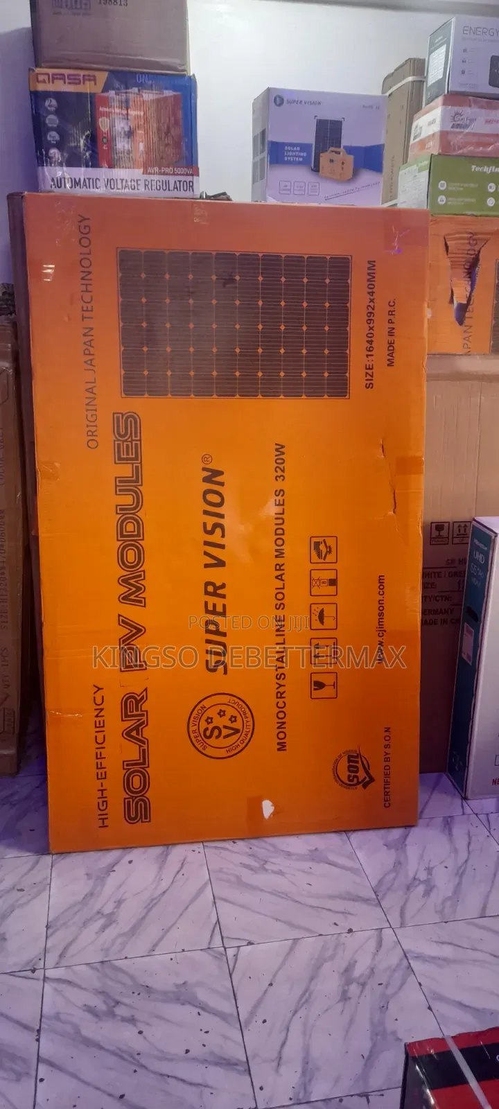 Super Vision Solar Panel 320watts