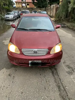 Toyota Corolla Sedan 2003 Red
