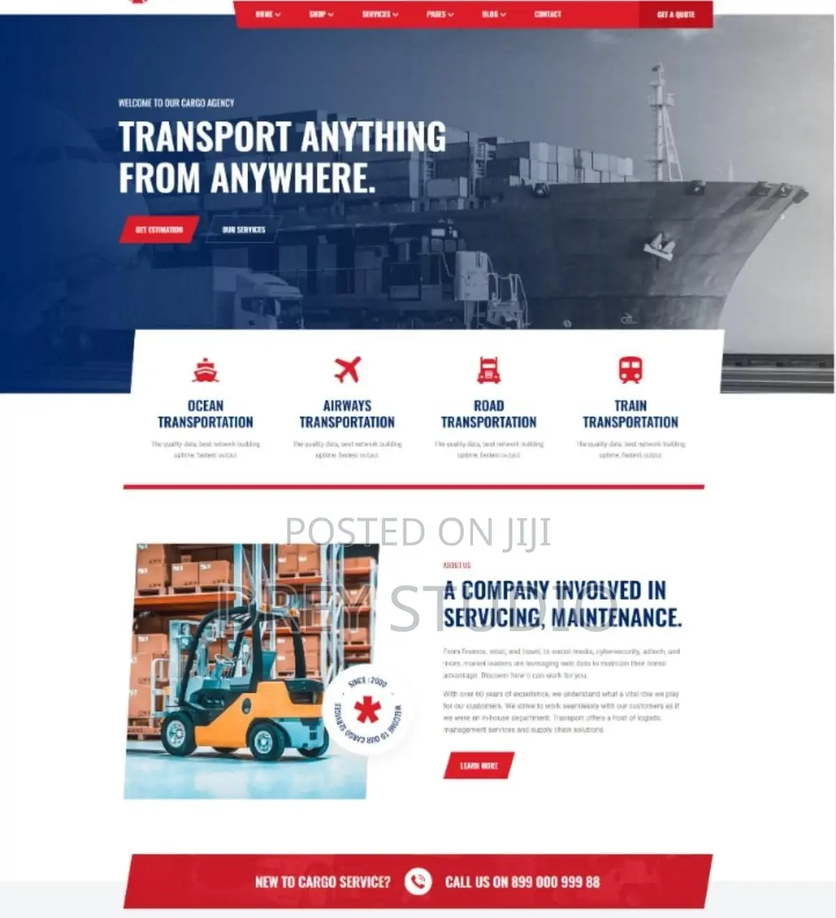 Need a Website for Your Logistics Business?