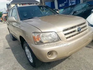 Toyota Highlander 2006 Gold