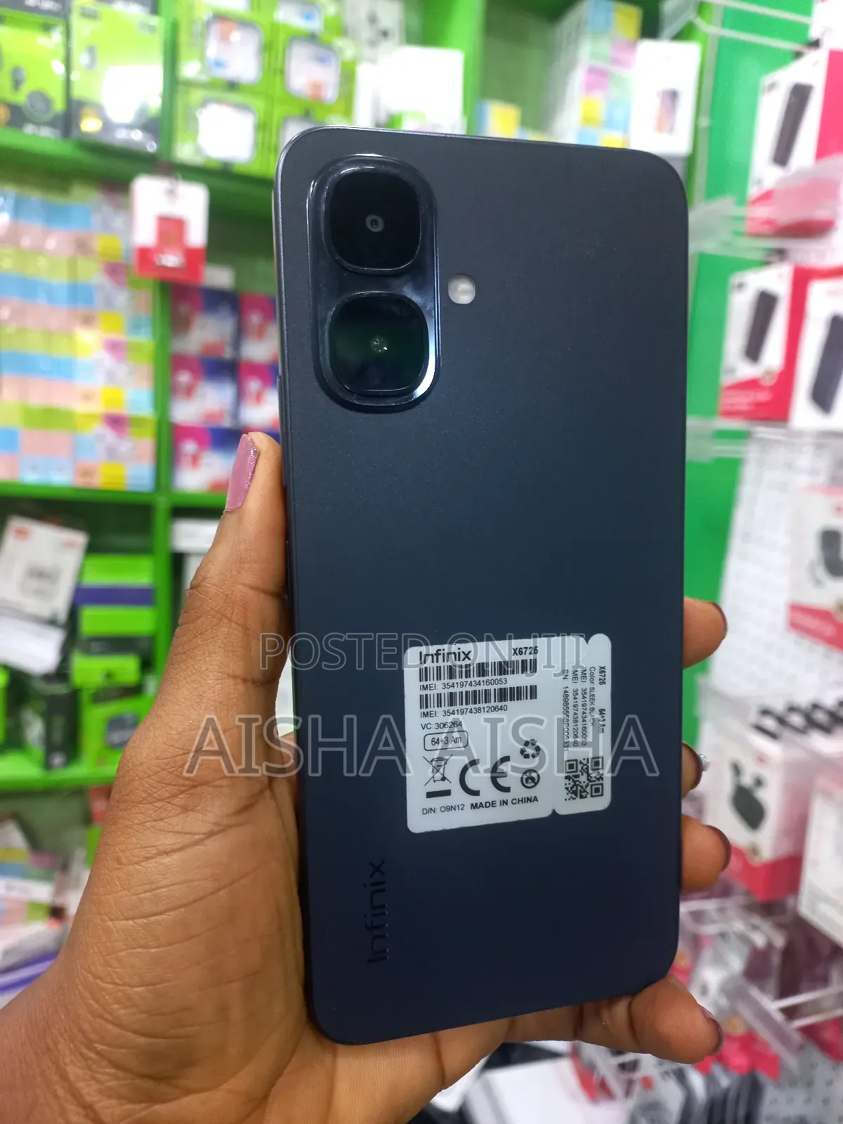 Infinix Smart 10 64 GB Black