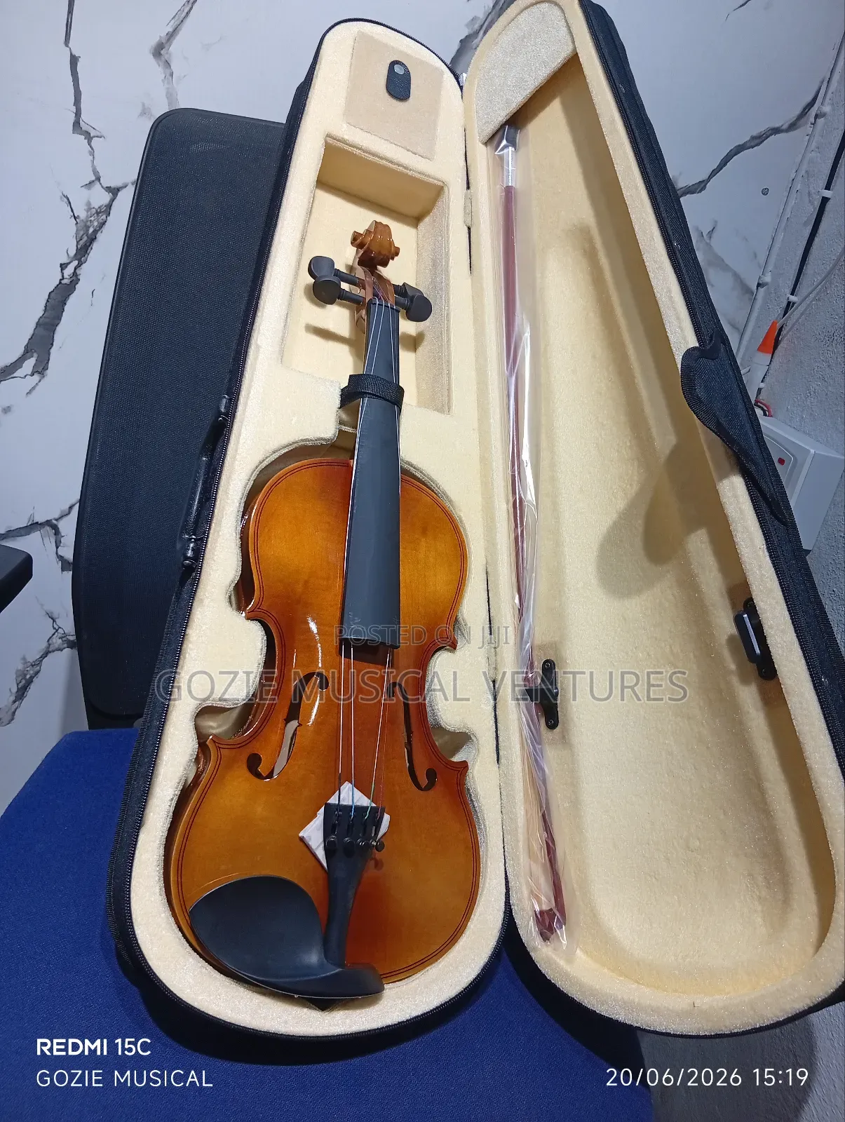 Creed Audio Violin 4/4 With Case.