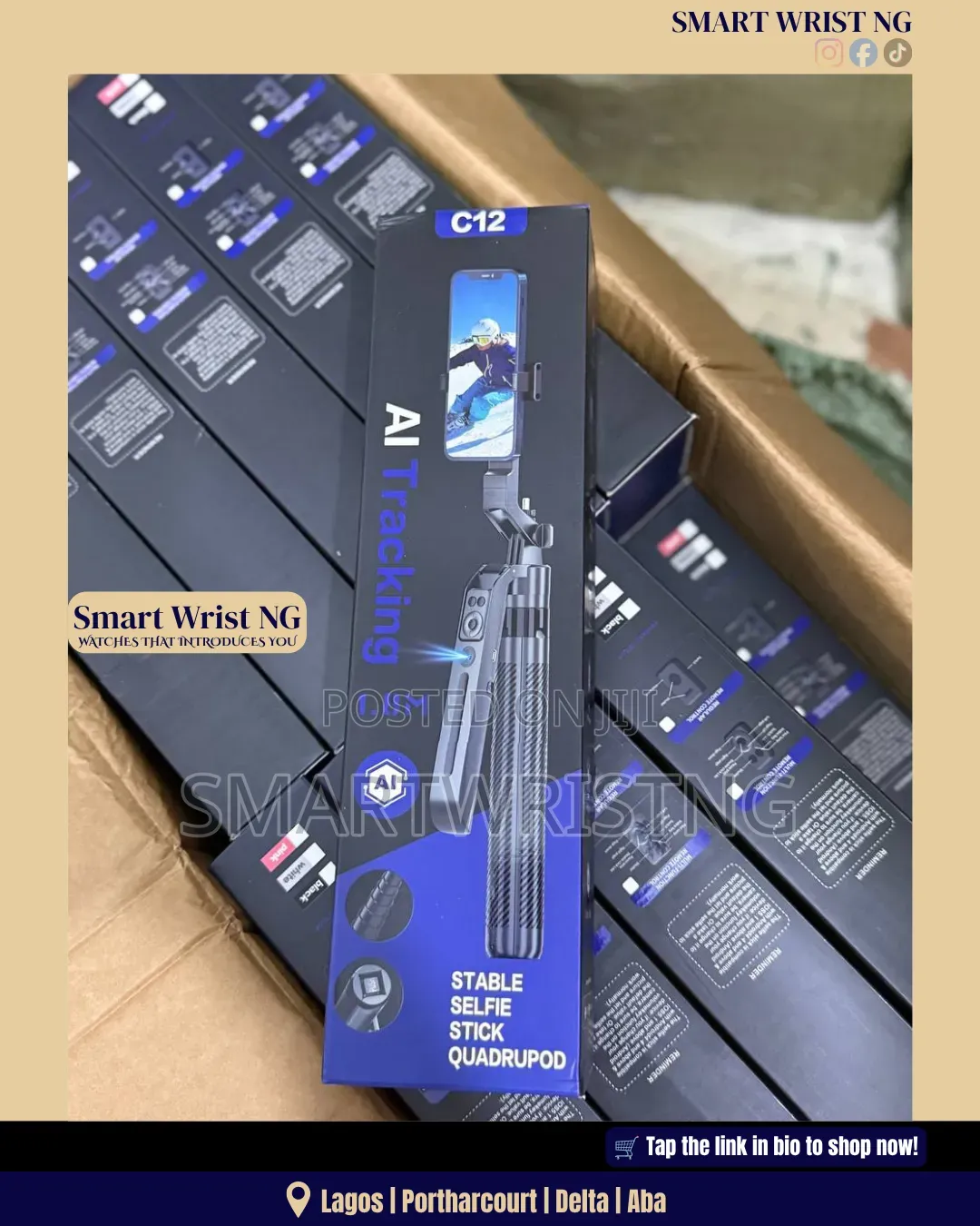 C12 Ai Tracking Content Tripod