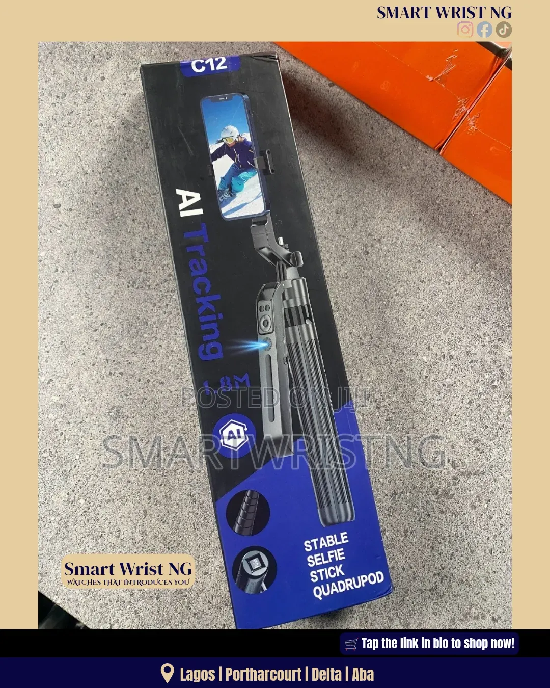 C12 Ai Tracking Content Tripod