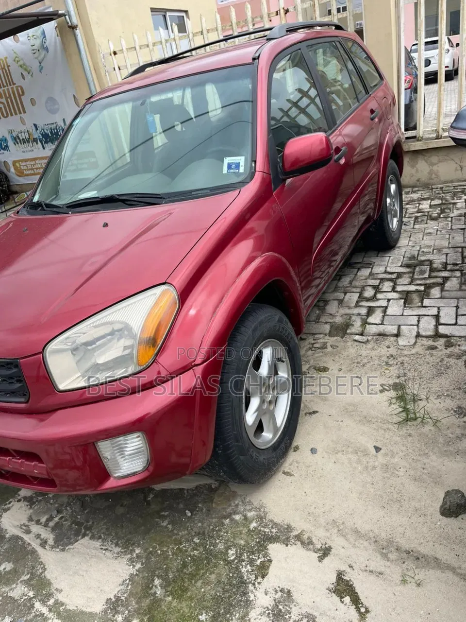 Toyota RAV4 2004 Red