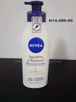 Nivea Sensitive Radiant Body Lotion