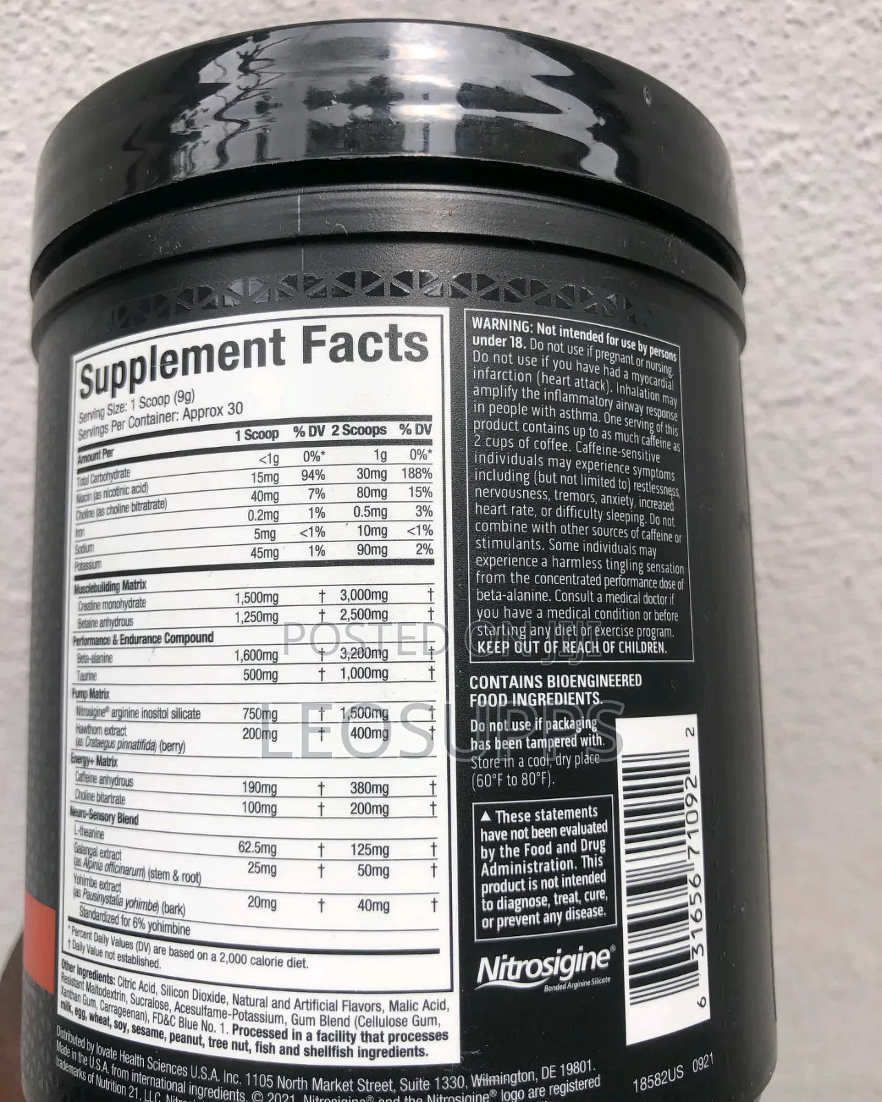 Muscletech Vapor X5