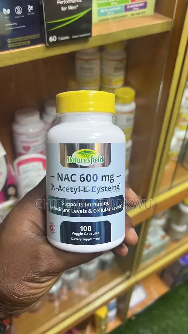 Nac 600mg Supplement 100 Capsules