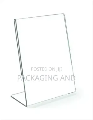 Plain A3 Acrylic Display Stand For Office, Hotel & Event - (11.7×16.5)