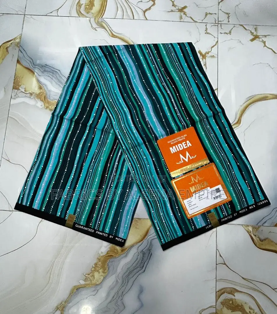 Big Ankara Fabrics 100% Cotton
