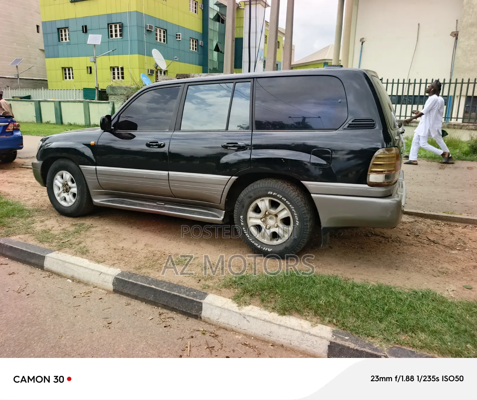 Lexus LX 470 AWD 2003 Gray