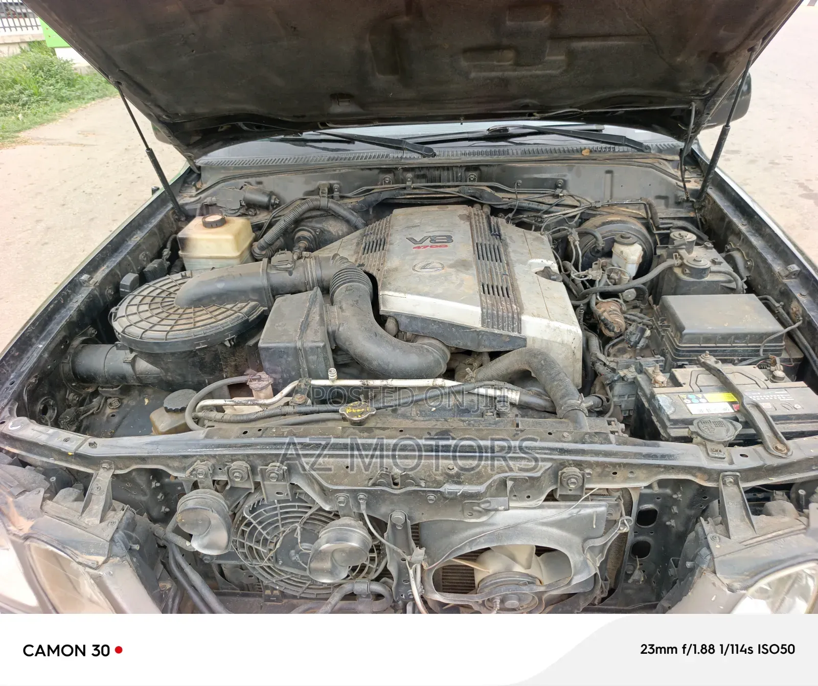 Lexus LX 470 AWD 2003 Gray