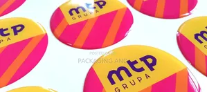 Dome Label Stickers Branding for Products | Moq 100pcs
