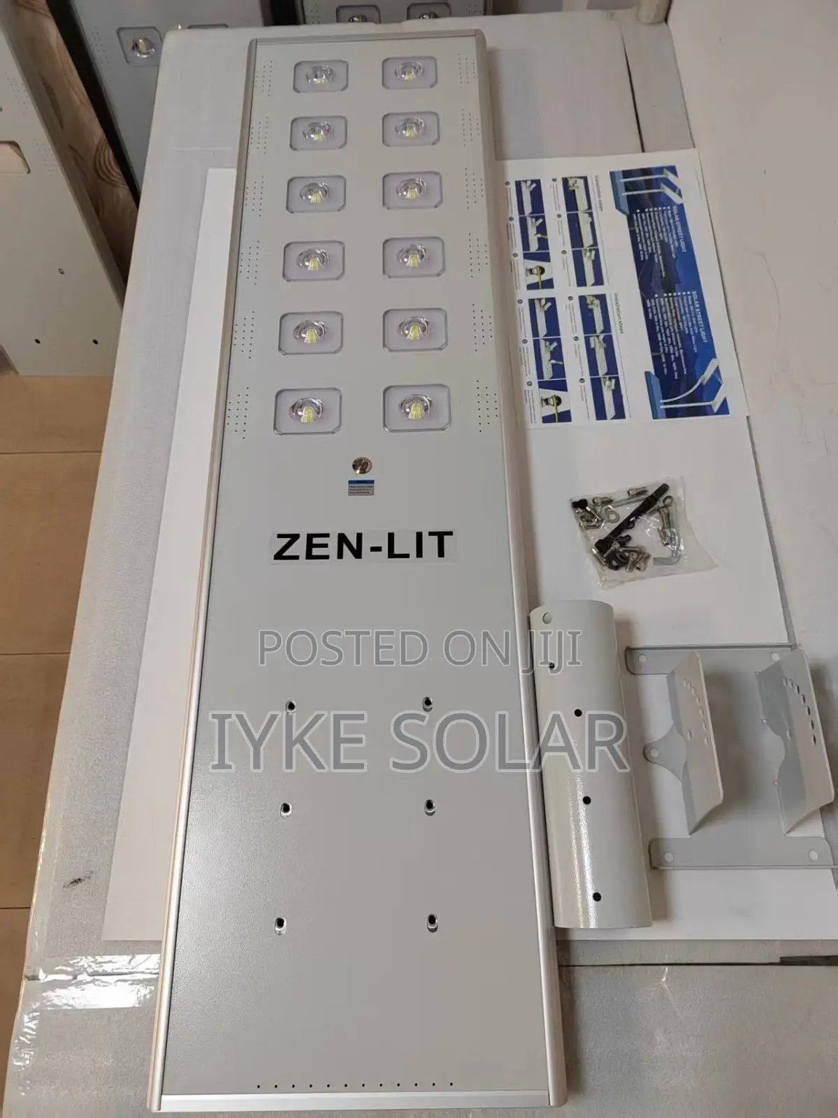 100watts 12i Zen-Lit Solar Street Light