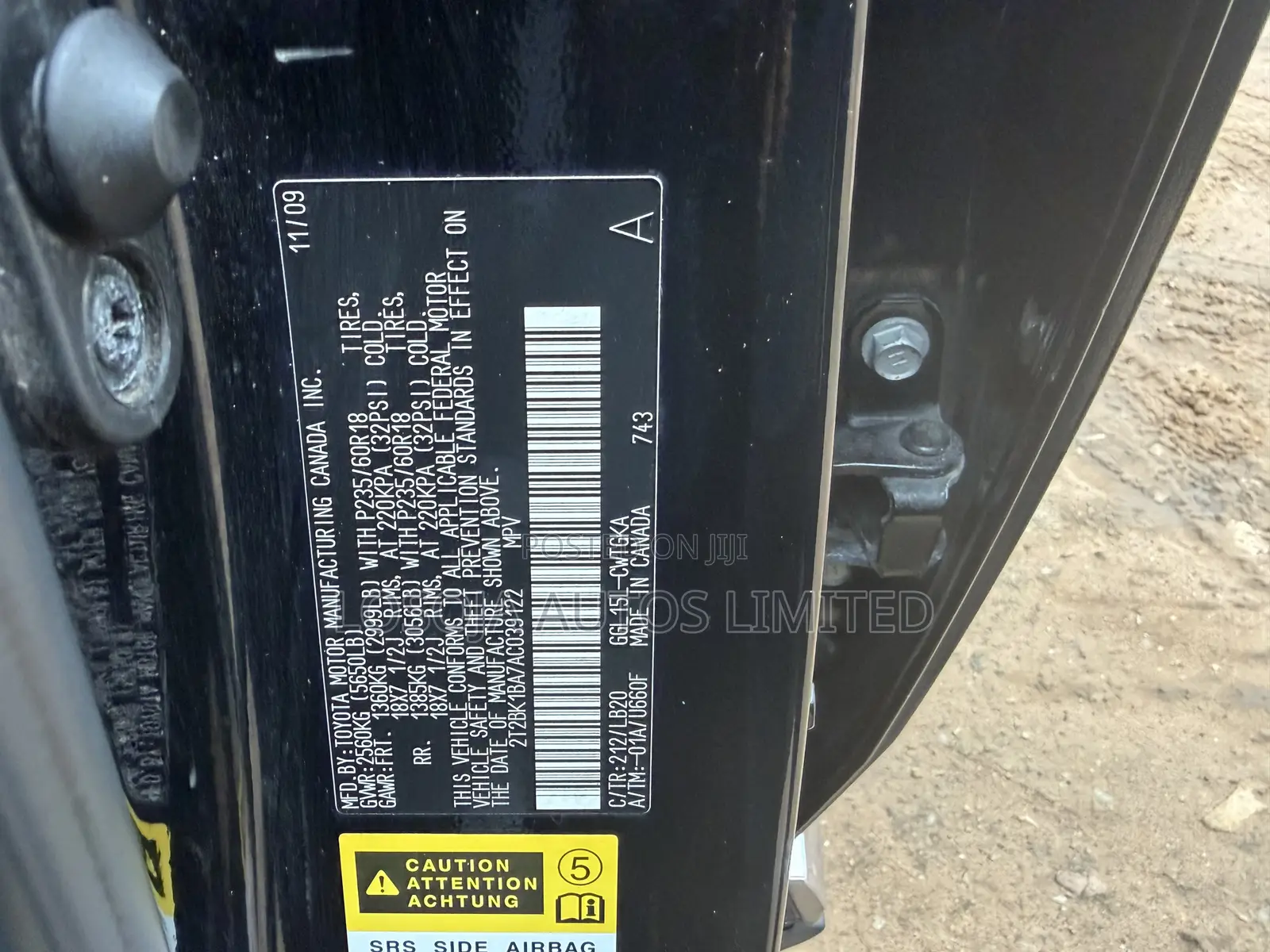 Lexus RX 350 2010 Black