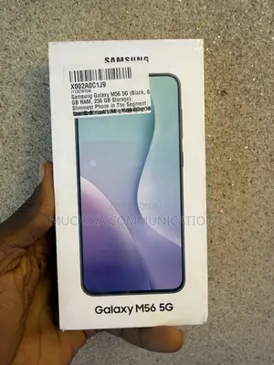 New Samsung Galaxy M56 5G 256 GB Black