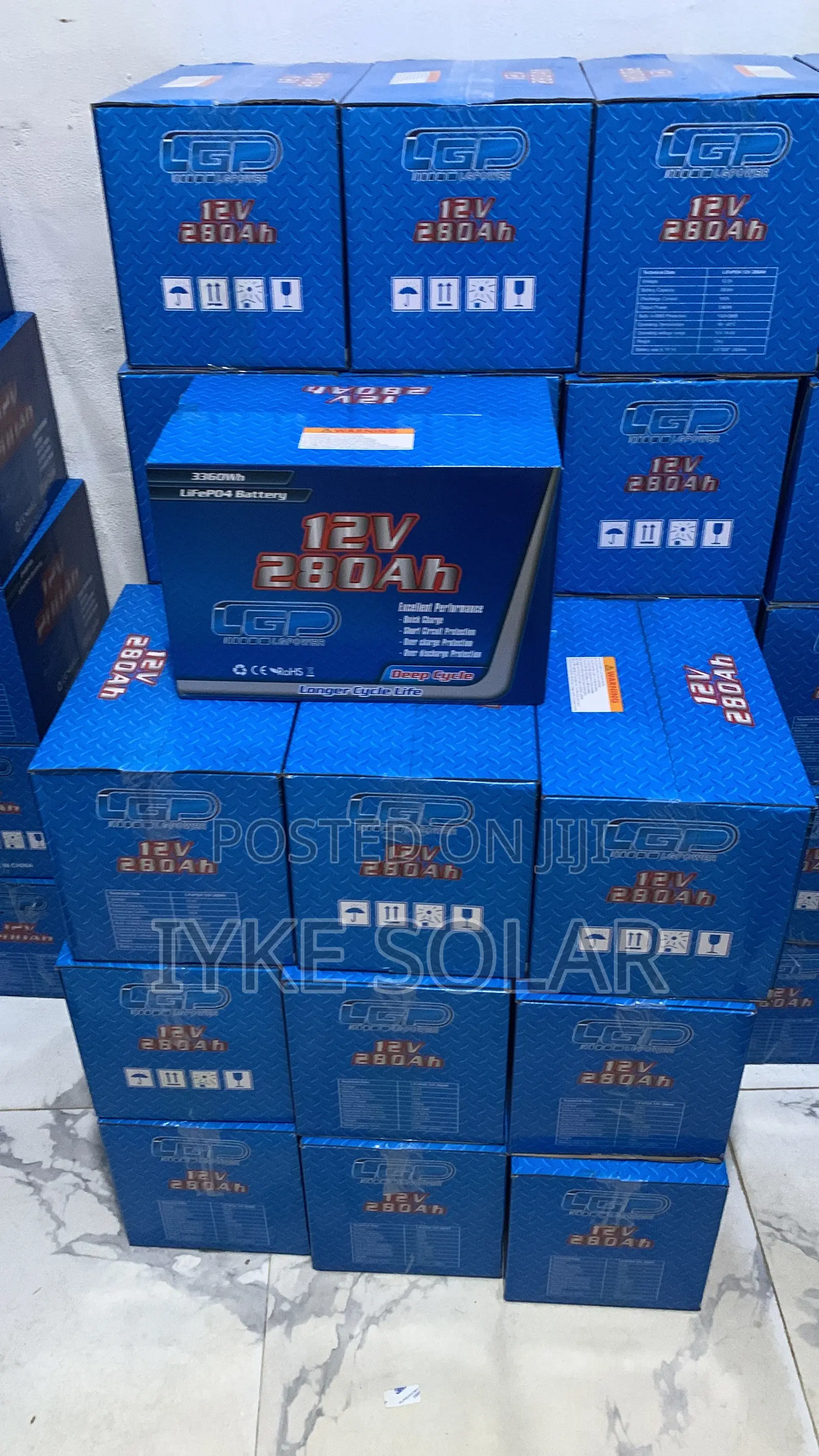 280ah 12v LGP Lifep04 Battery