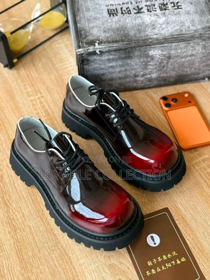 FDCP Shadow Derby Platform Shoes