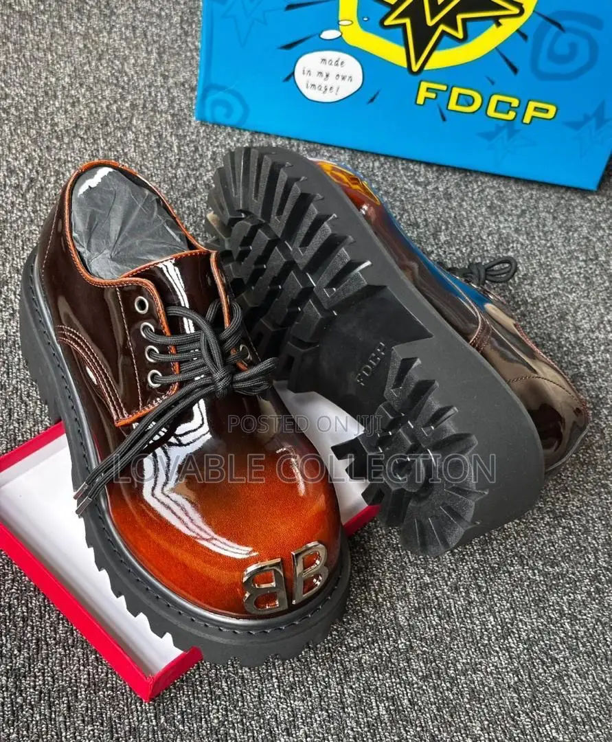 FDCP Shadow Derby Platform Shoes