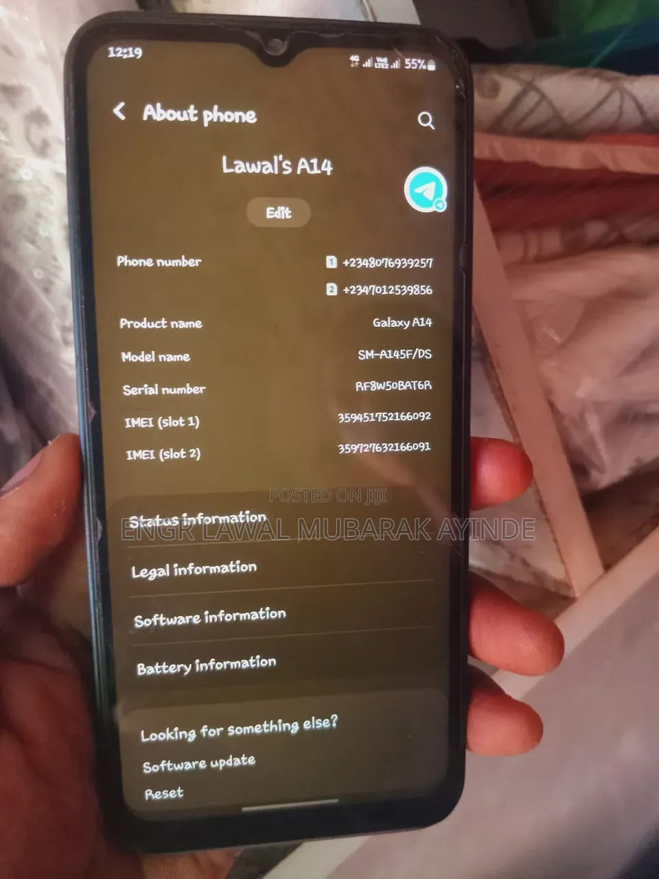 Samsung Galaxy A14 128 GB Black