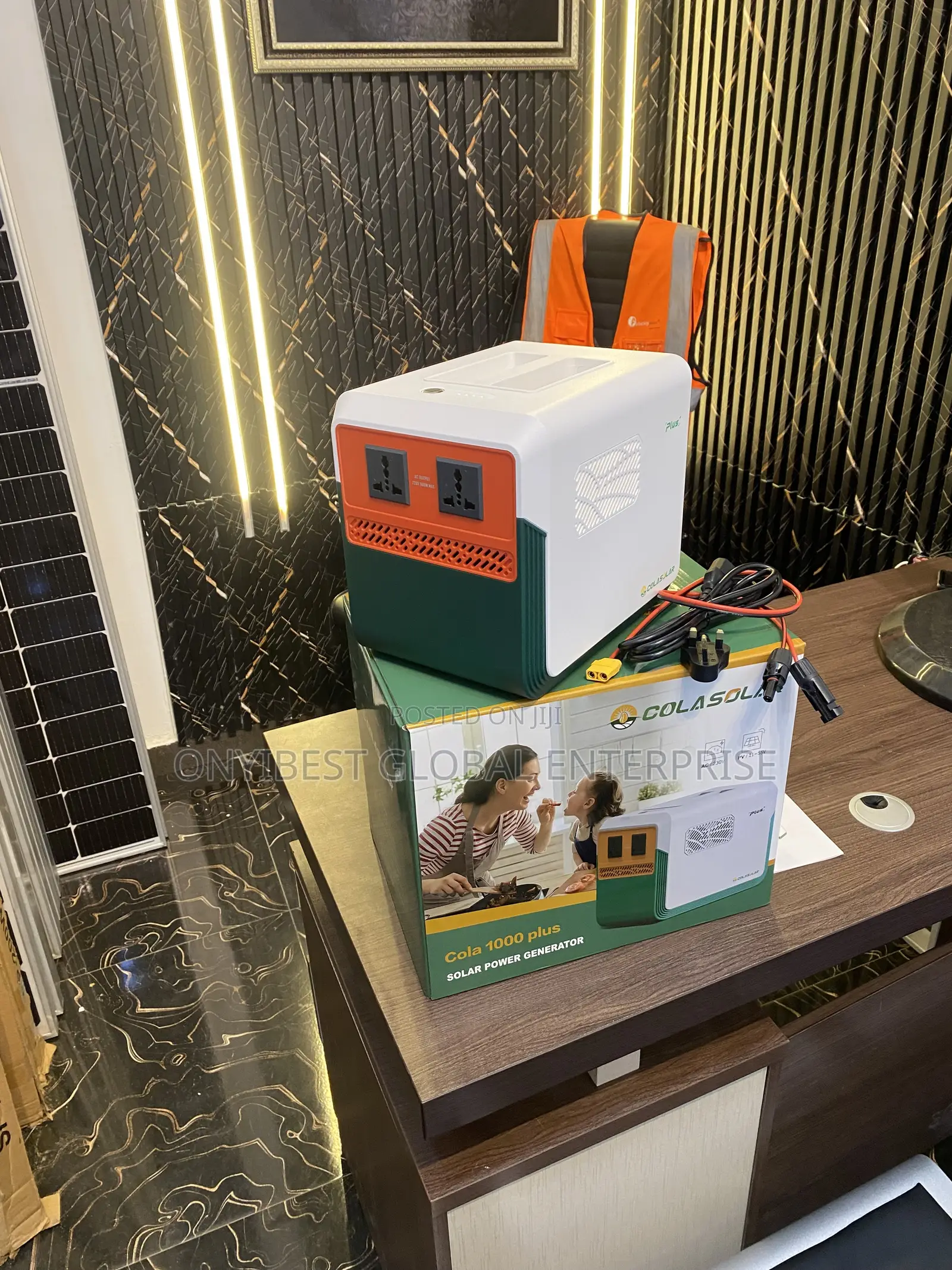 Colasolar 1000 Plus Solar Power Generator With High Efficiency Panel