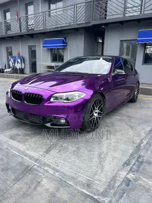 BMW 550i 2014 Purple