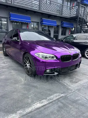 BMW 550i 2014 Purple