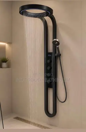 Luxury Shower With Led Thermostat Display England Product