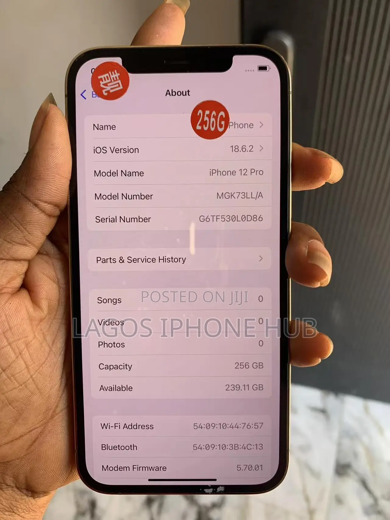 Apple iPhone 12 Pro 256 GB Gold