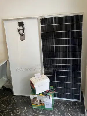 Complete Solar Energy Kit for Light, Charging Small Appliances
