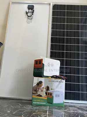 Heavy Duty Solar Generator With Fast Charging Solar Panel