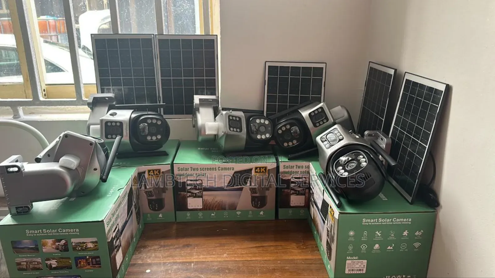 Full Hd PTZ Solar Camera
