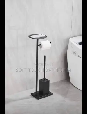 Standing Tissue and Toilet Brush Holder High Quality