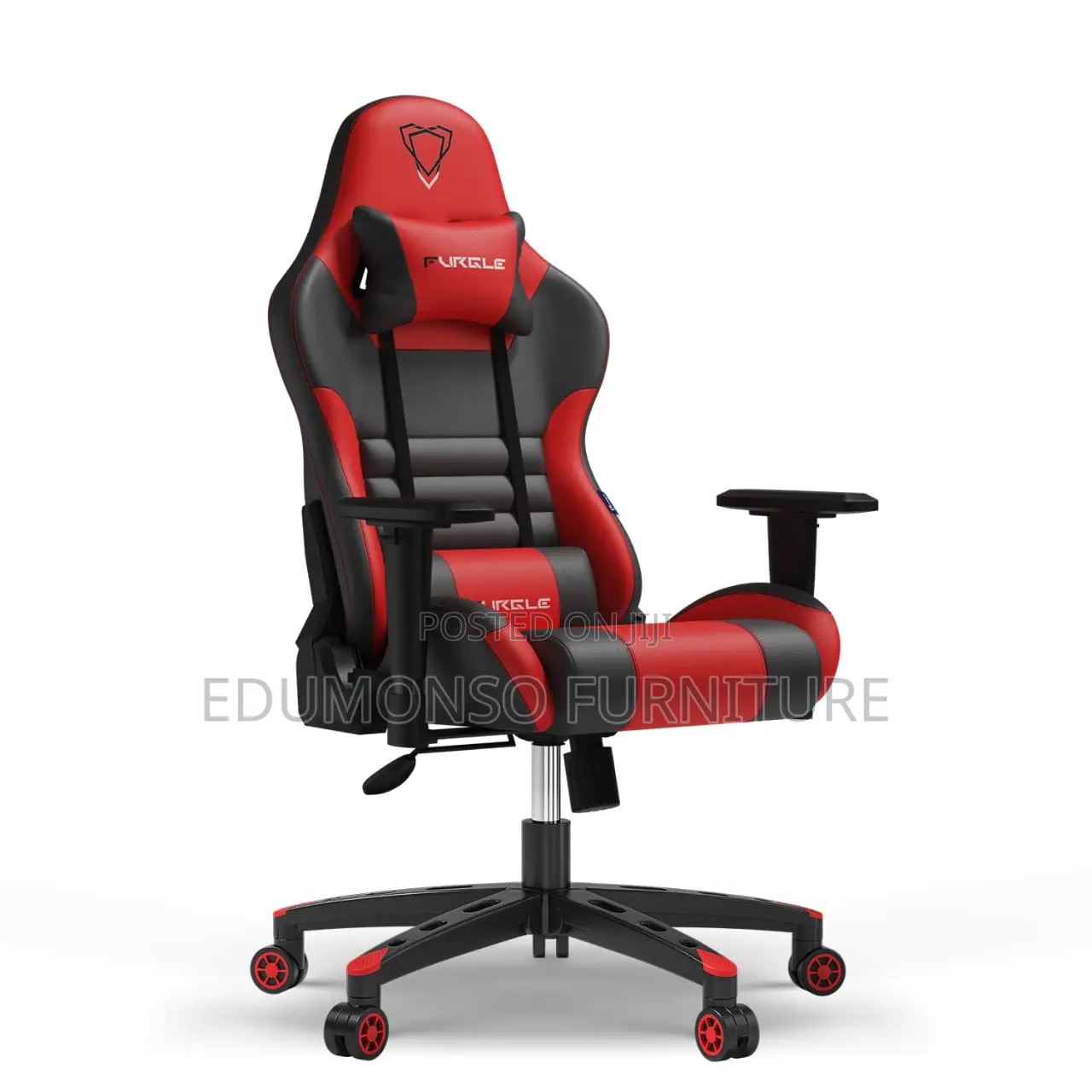 Adjustable Computer Desk + Executive Gaming Chair