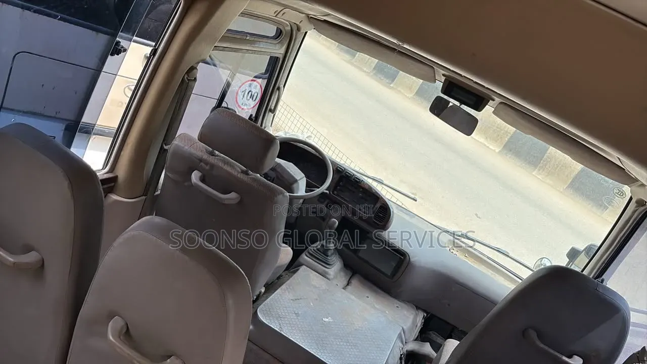Toyota Coaster 2017 Brown