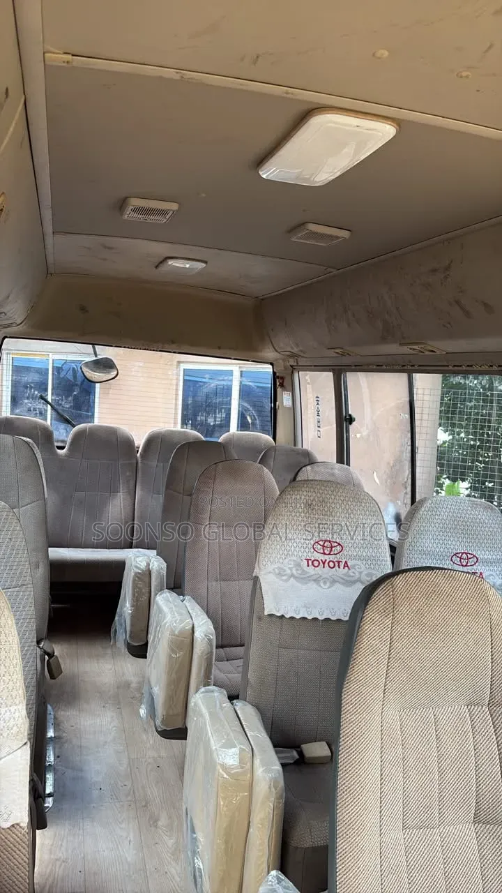 Toyota Coaster 2017 Brown